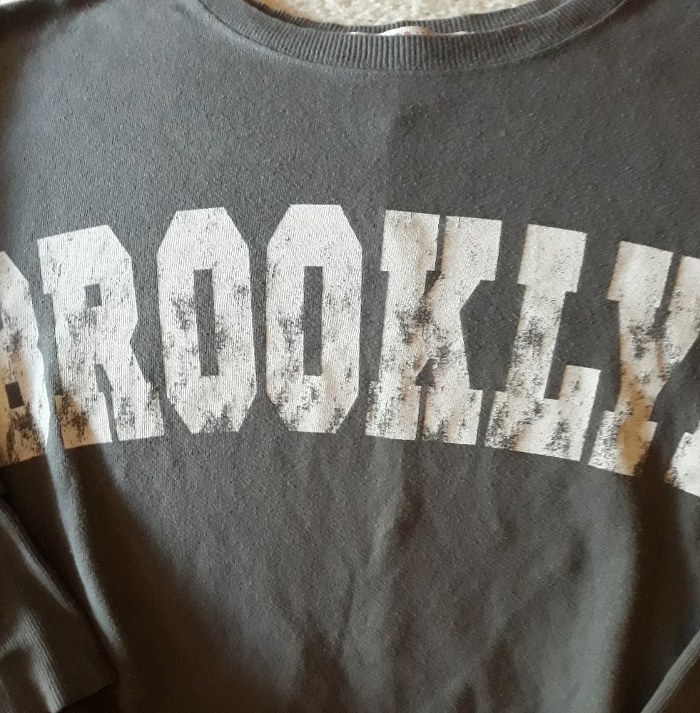 Facotory faded Brooklyn top by derek ❤ heart